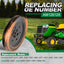 Polea transmisión John Deere LXG 6" acero