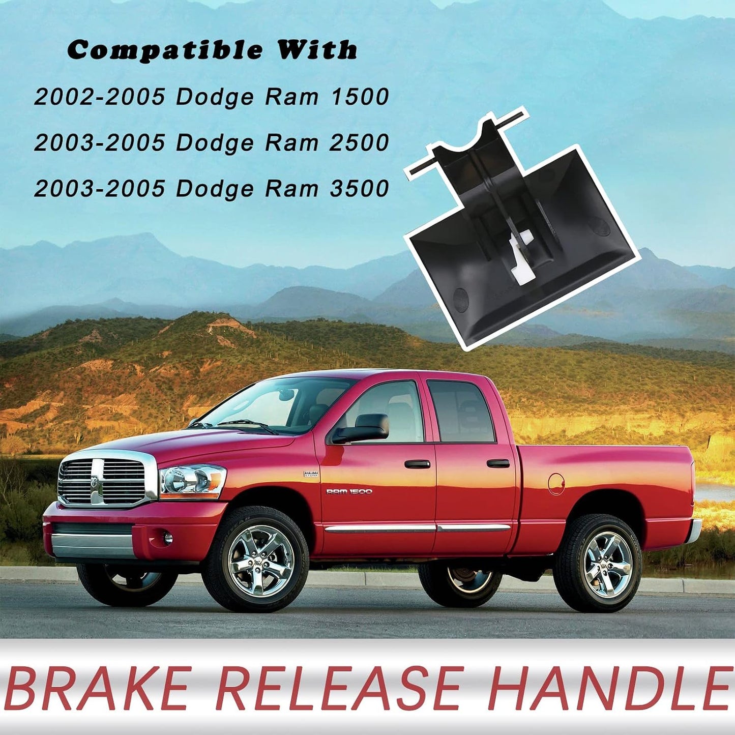 Manija freno estacionamiento comp Dodge Ram 2005