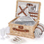 Set cesta picnic mimbre manta impermeable forro aislado