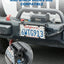 Soporte placa matrícula 10" para cabestrante hawse