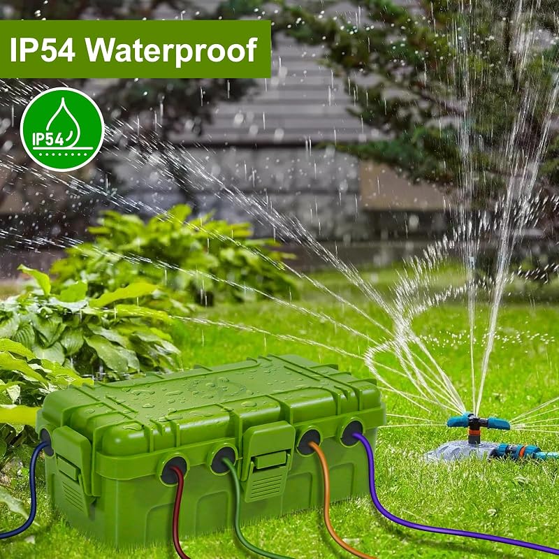 Caja eléctrica al aire libre impermeable set 2