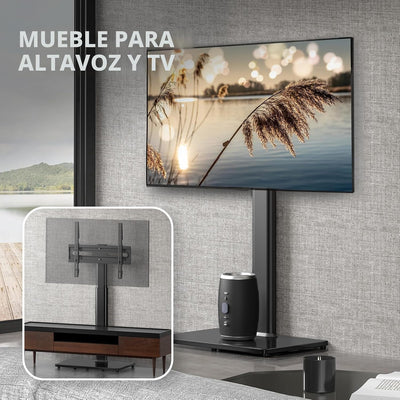 Soporte universal TV 27-65pulg giratorio ajustable 9 niveles