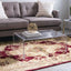 Alfombra área Charles 7'1x10' rojo/crema