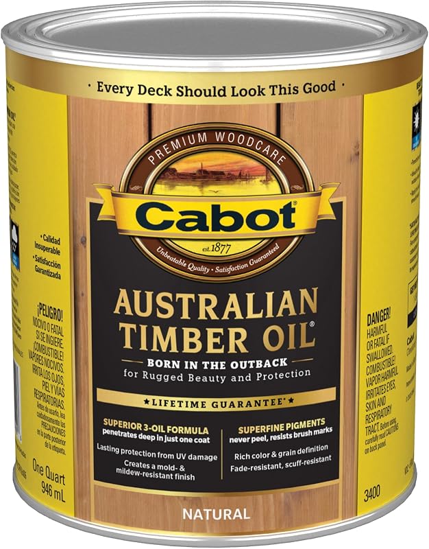 Aceite madera australiano natural 1qt