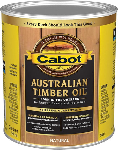 Aceite madera australiano natural 1qt
