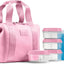 Bolsa almuerzo neopreno para mujer con kit comida y hielo XL