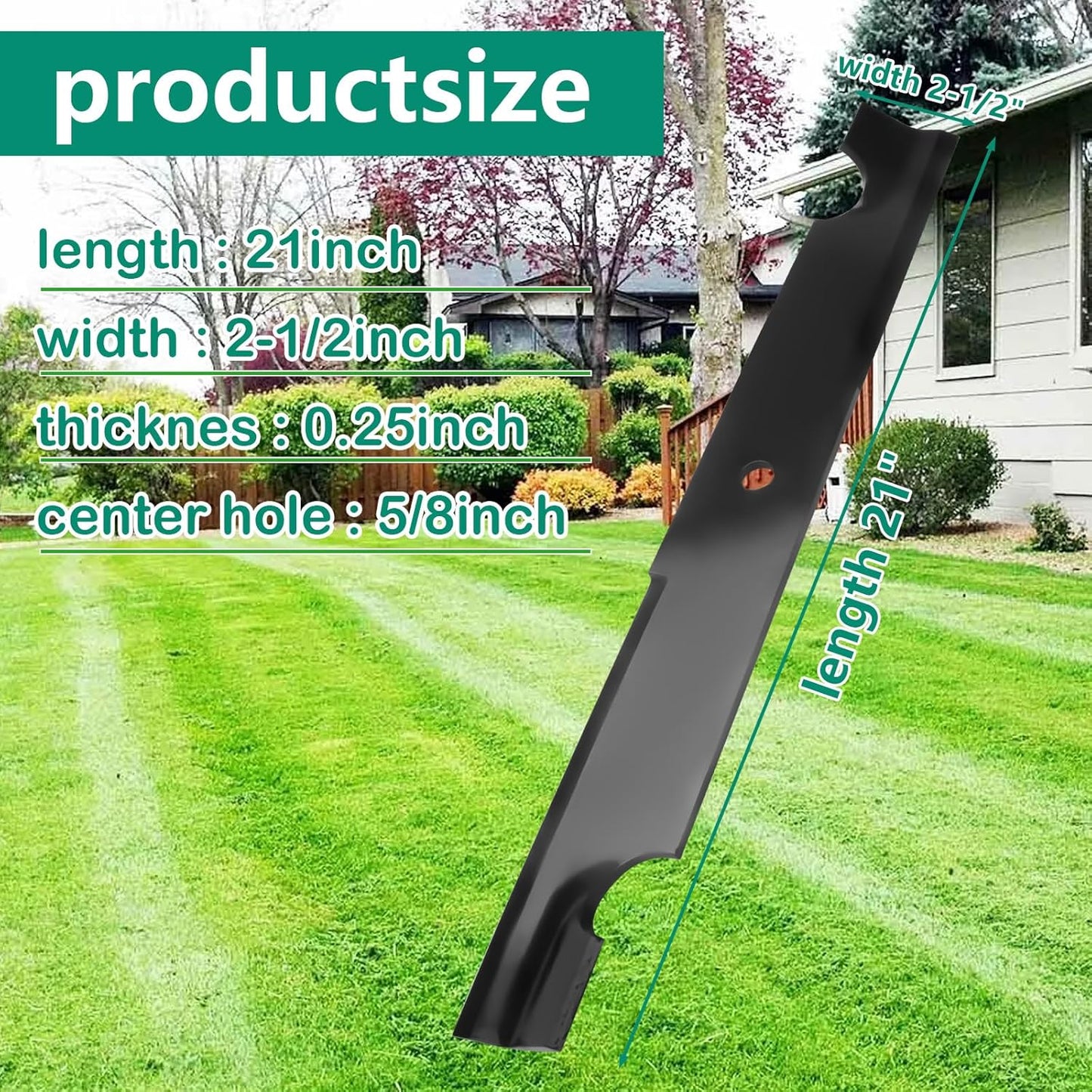 Cuchillas repuesto cortacésped Bobcat 61" 21"