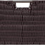 Canasta tejida ratán 15x13x10" organiz. decorativo