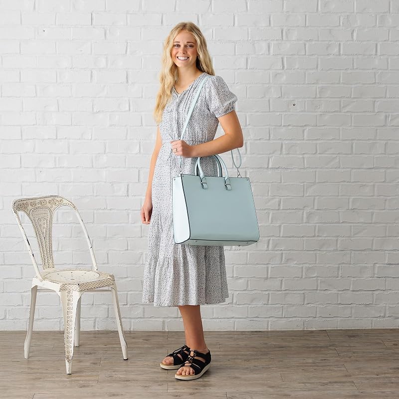 Bolsa mujer gran tamaño con compartimento zapatos