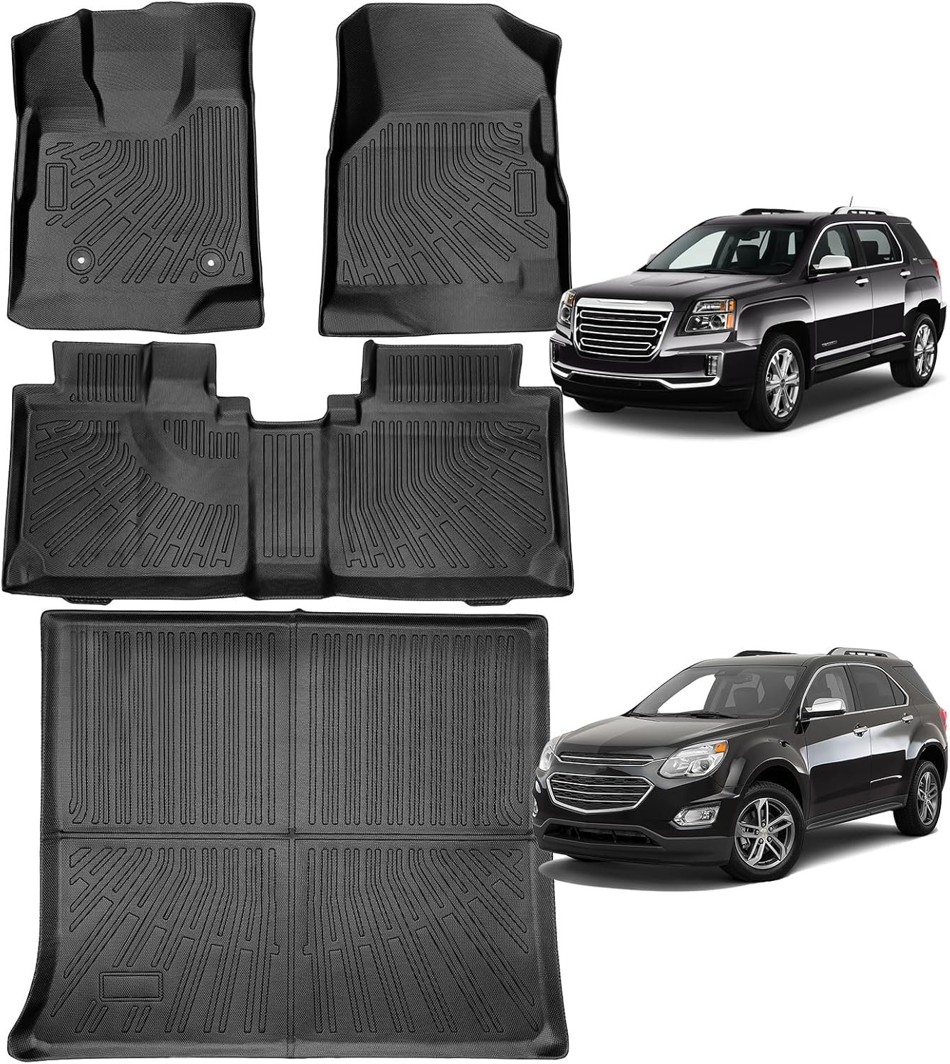 Alfombrillas TPE Chevy Equinox/GMC Terrain 12-17 antiderrap