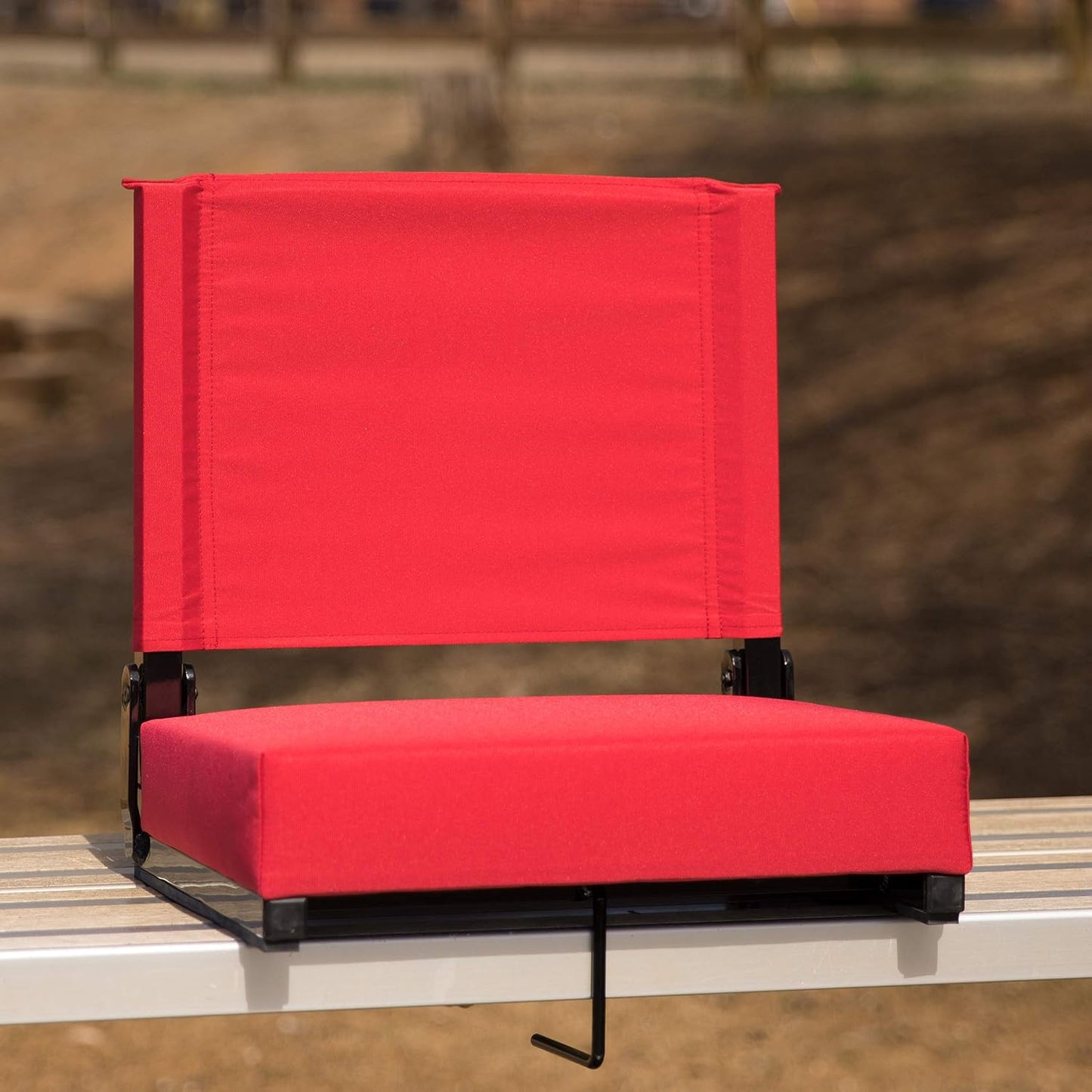 Silla estadio ligera asiento acolchado 500lb