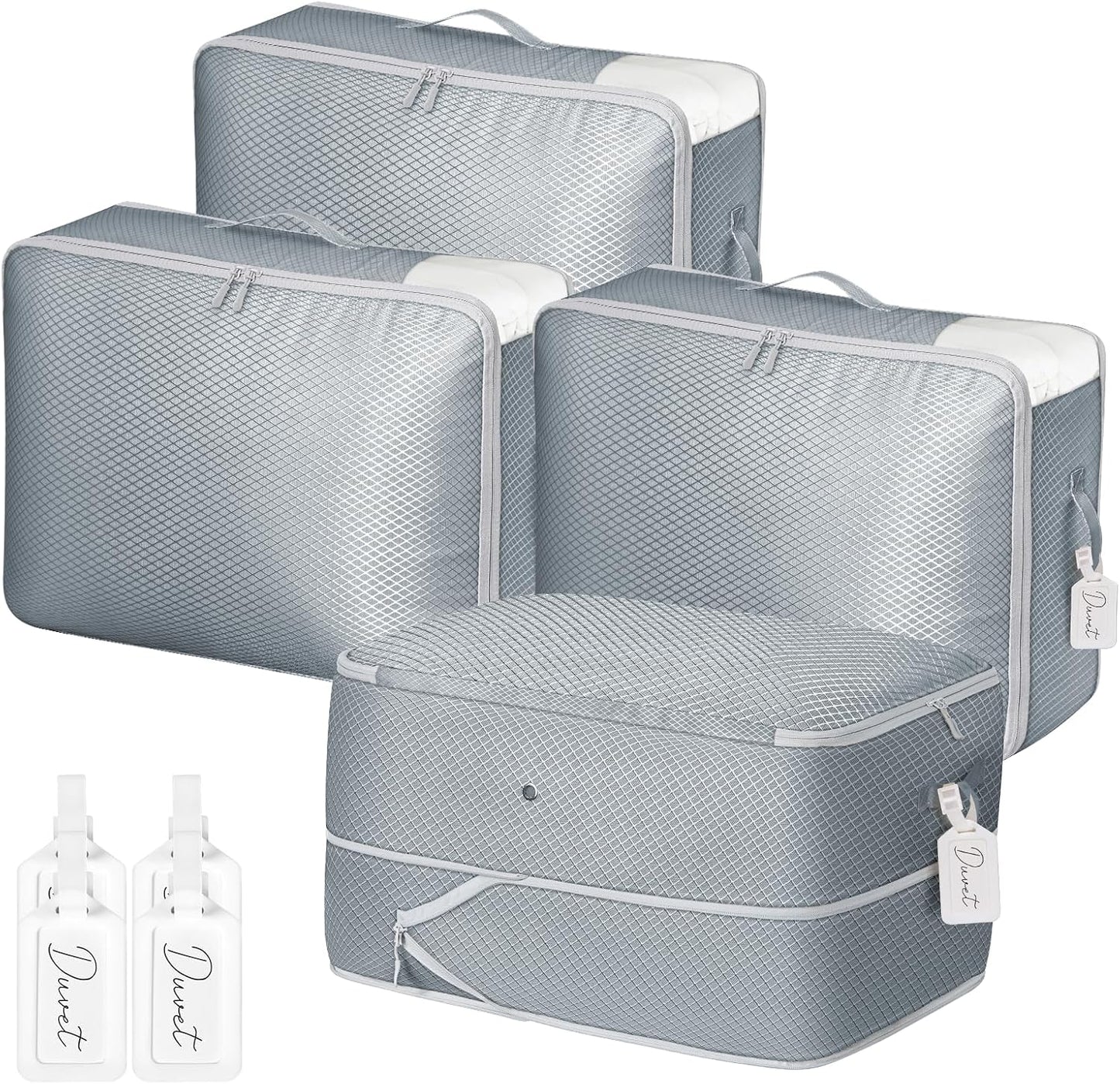 Bolsa almacenamiento edredón almohada ropa cama organiz.