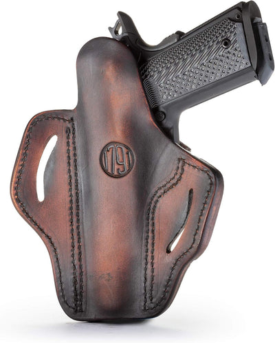 Funda OWB Cuero para Pistola 1911 4-5pulg