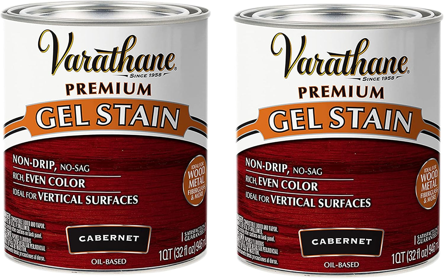 Tinte en gel cabernet 1qt pack 2