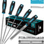 Set limas motosierra 5/32 3/16 7/32 redonda plana 6