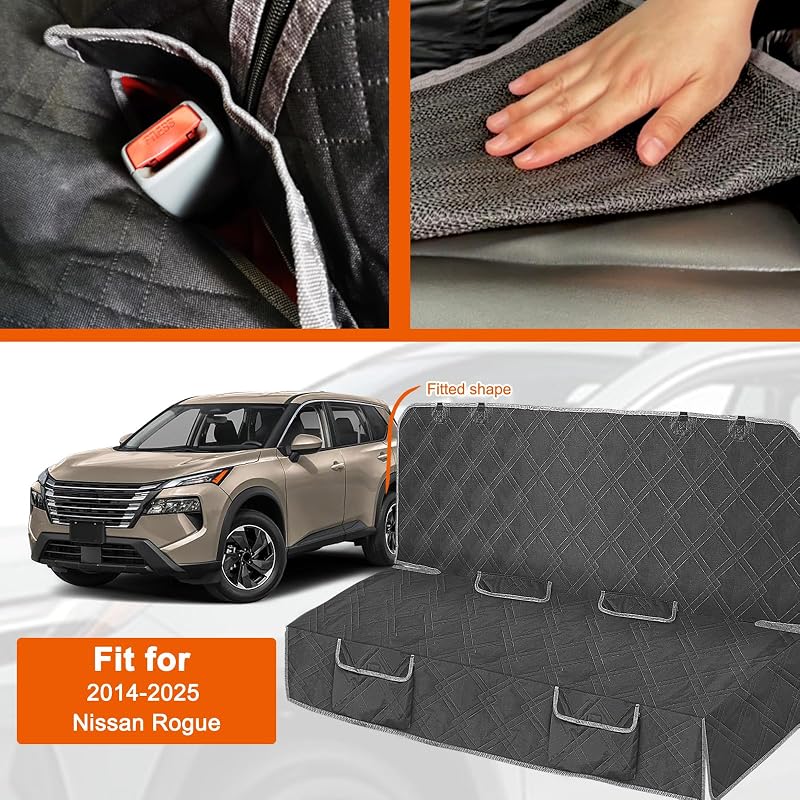 Funda asiento coche perro comp Nissan Rogue 14-25