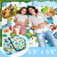 Manta picnic impermeable 80x80pulg plegable para 6-8 adultos