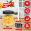 48 Pzas Tarros Plástico 8oz con Tapas Rellenables