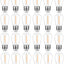 24 Pzas Bombilla LED S14 para Cadena Exterior 1W