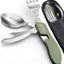Set 2 Utensilios Comida 4en1 Acero Inox
