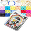 4 Pzas Placas Collar Cuerda con Cuentas Bandeja Medición