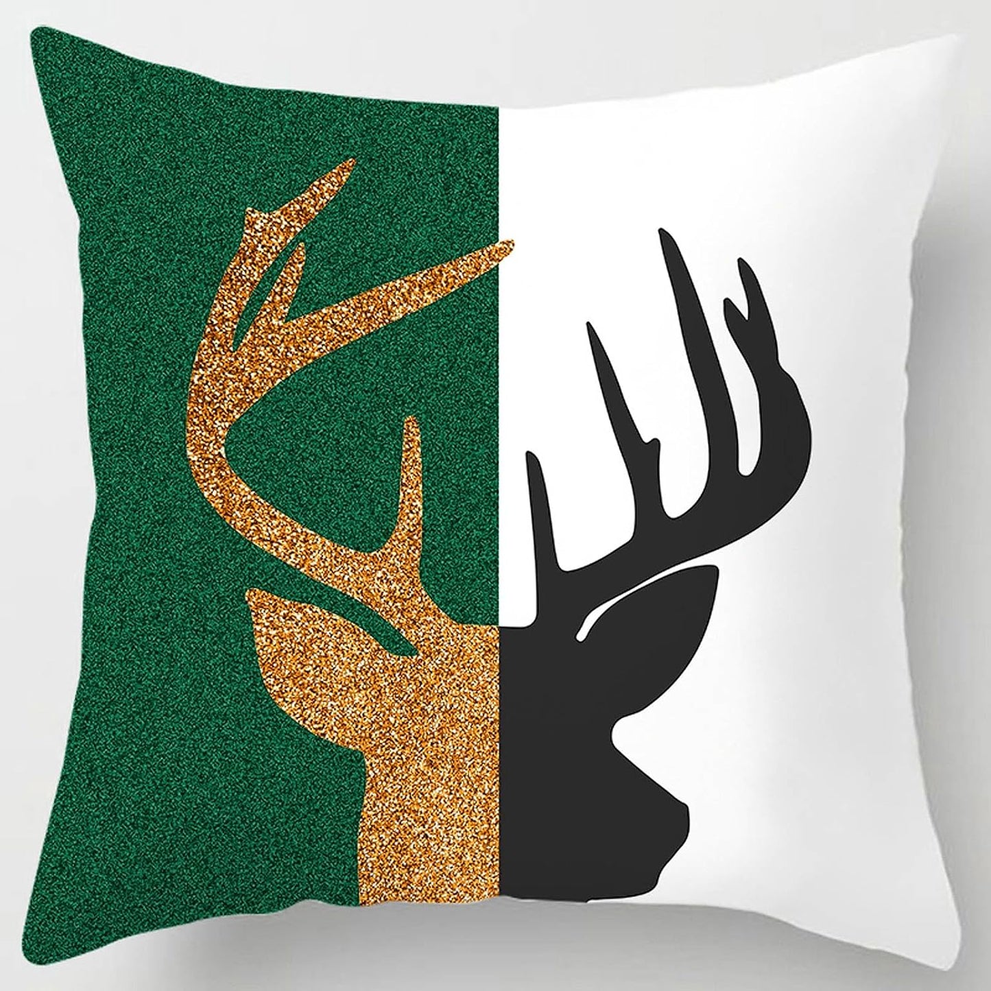 4 Fundas Almohada Exteriores 18x18" Lino Impermeable