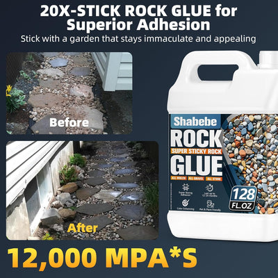 Pegamento Rock & Gravel para paisajismo 21.4oz fórmula Grip Max