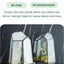 Terrario vidrio transparente puerta diseño geométrico musgo