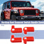 Cubierta manija interruptor techo Jeep JK 07-17 Rojo