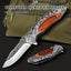 Cuchillo bolsillo retro plegable hombre bloqueo