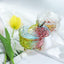 Caja dulces cristal relieve con tapa joyero 10oz