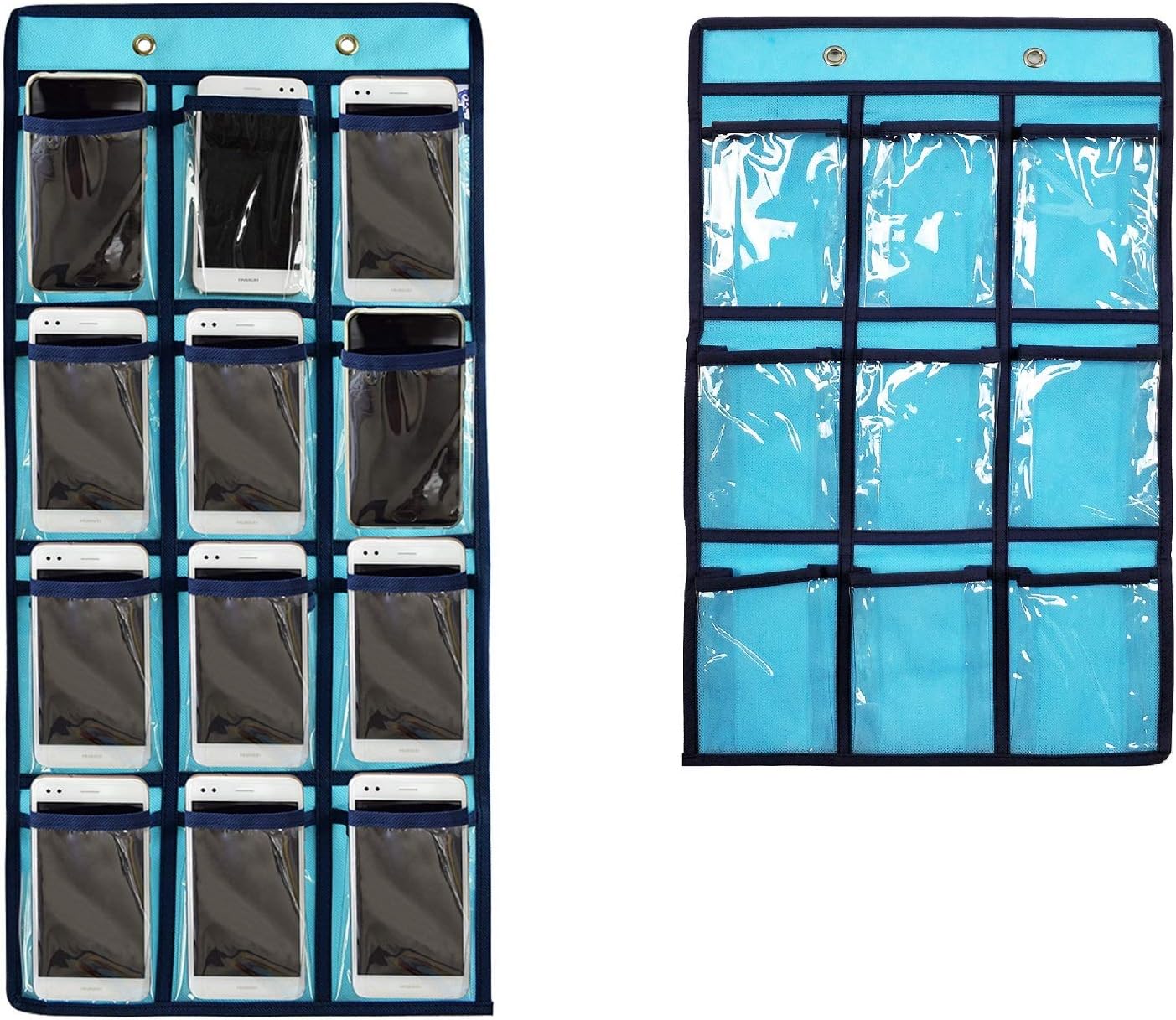 Organiz. joyas puerta con bolsillos 12 y 9