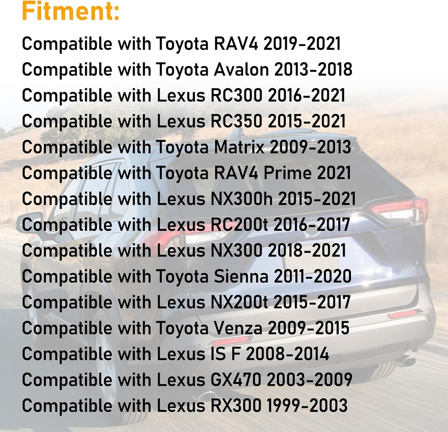 Reflector parachoques trasero Toyota RAV4 19-24