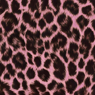 Papel tapiz leopardo rosa y negro 17.5x393pulg dormitorio