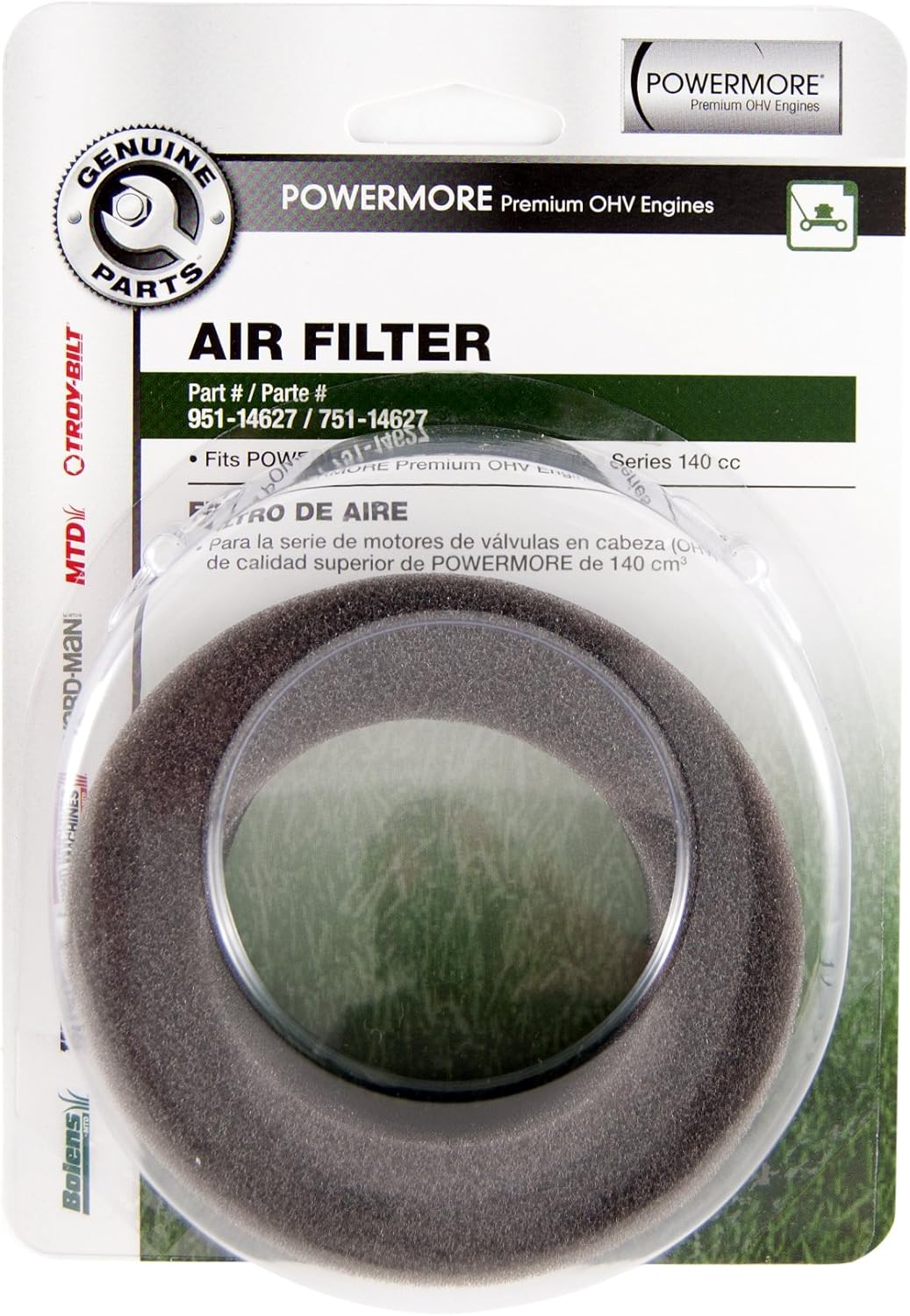Filtro aire repuesto Powermore