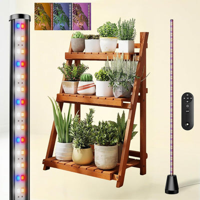Luz cultivo interior 192 LED 60pulg 5 niveles regulables