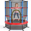 Trampolín niños 55pulg red seguridad diseño sin huecos