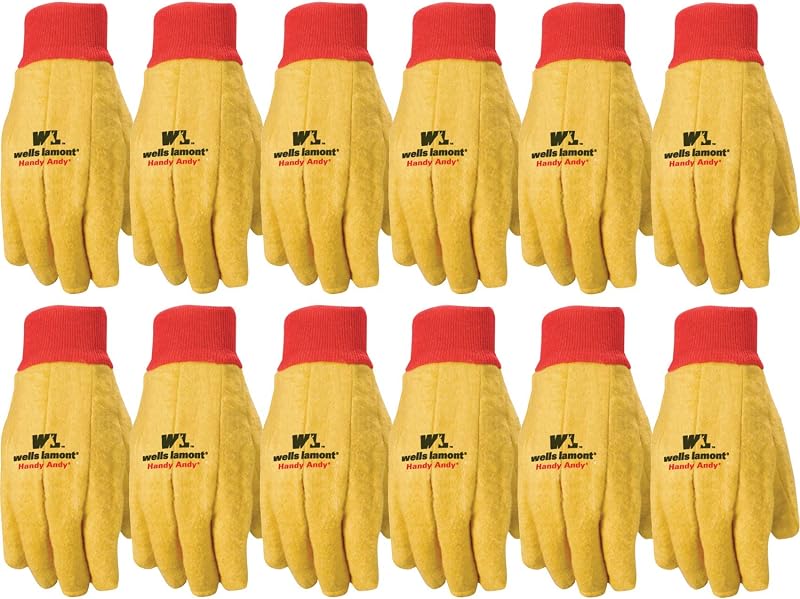 Guantes trabajo Handy Andy color dorado