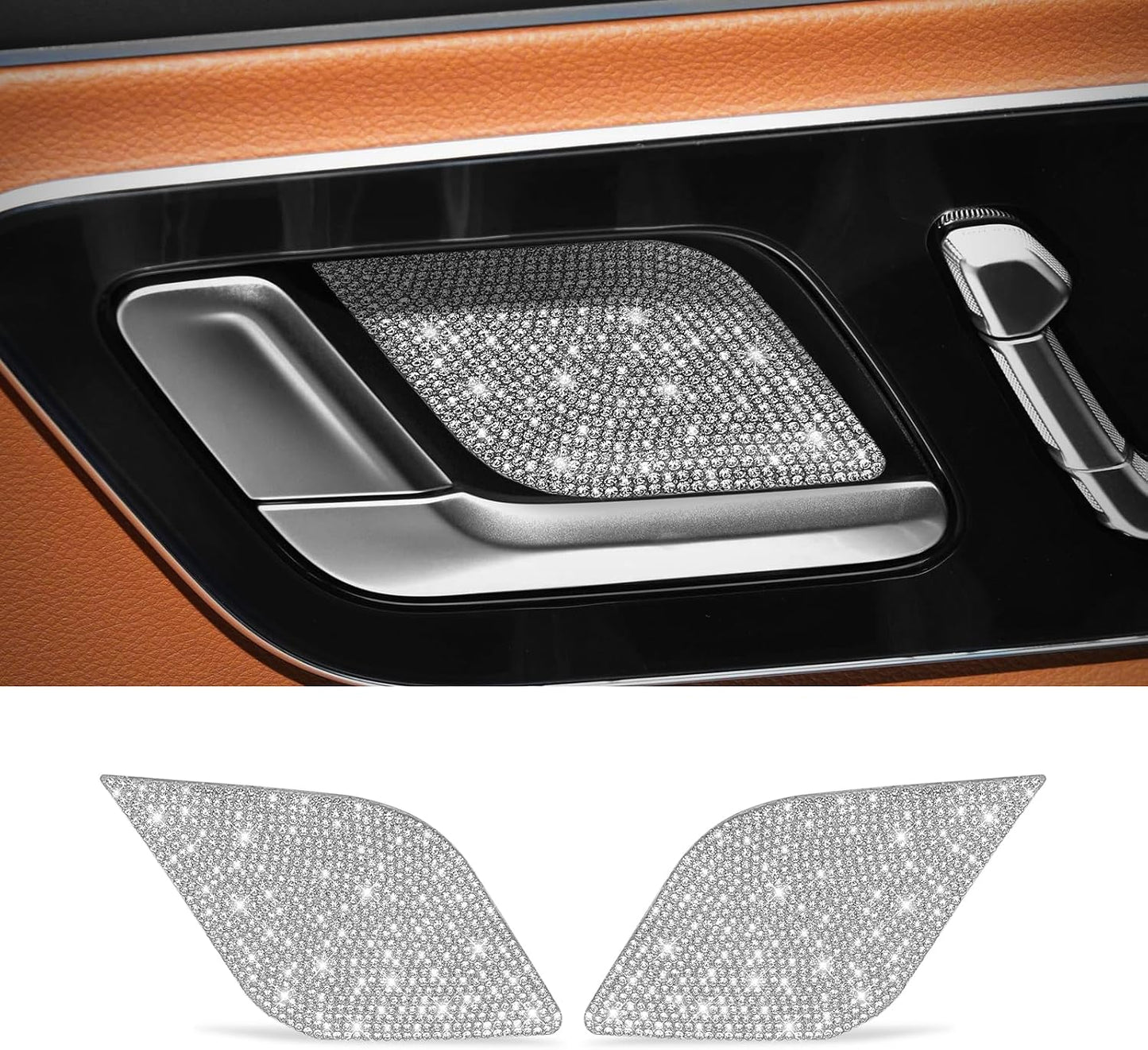 2 Pzas cubiertas manija puerta coche comp Mercedes