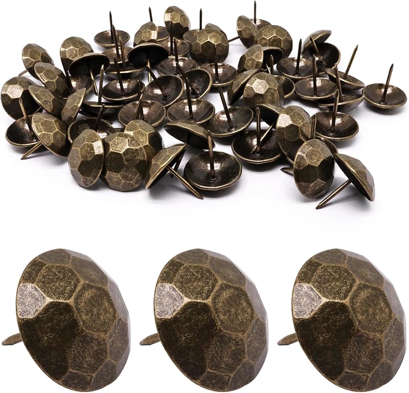 60 Pzas Tachuelas Tapicería Metal 25x23mm