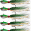 Señuelos Bucktail para pesca salada y dulce 5 pack