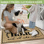 Tapete puerta antiderrap 16.9x29.9" decoración hogar