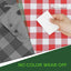 Funda mesa picnic 30x96" rojo blanco elástica resistente