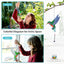 Atrapasoles colgantes vidrieras cristal colibrí decoración