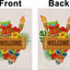 Bandera jardín tiki bar 12.5x18pulg letrero bienvenida luau