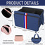 Organiz. maletero auto plegable 3 compartimentos impermeable