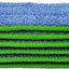 Mopa microfibra retorcible 10pulg 6uds color verde