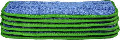 Mopa microfibra retorcible 10pulg 6uds color verde