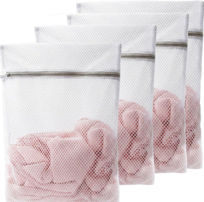 Set 4 Bolsas Malla Lavandería 12x16"