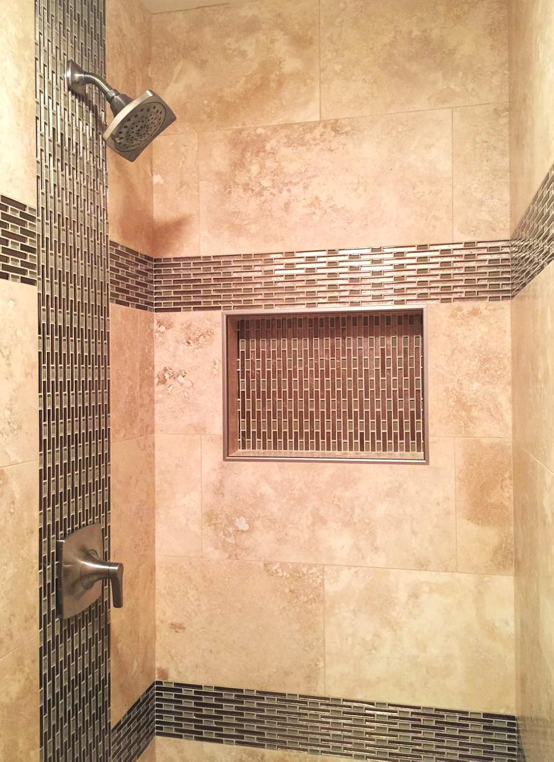 Cubo ducha sobre montaje impermeable almacenamiento